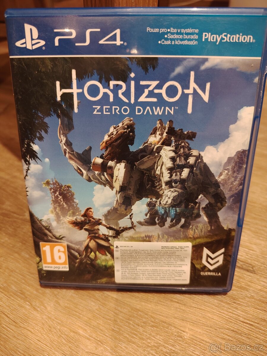 Hra na PS4 Horizon Zero dawn