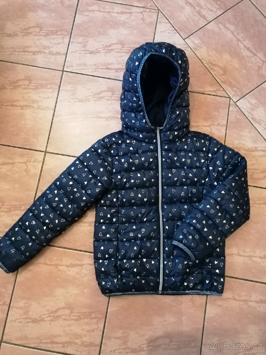 Dívčí, zimní bunda vel. 116,zn.Lupilu