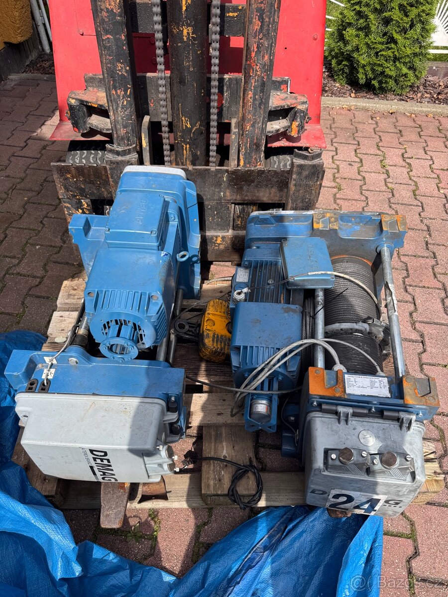 Demag jeřábová kočka 1t