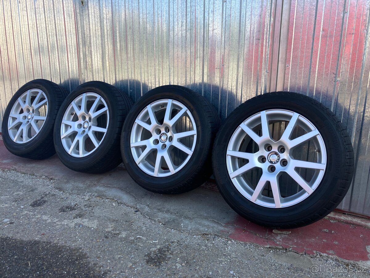 ALU Spider R16 5x100 + zimni pneu 205/55