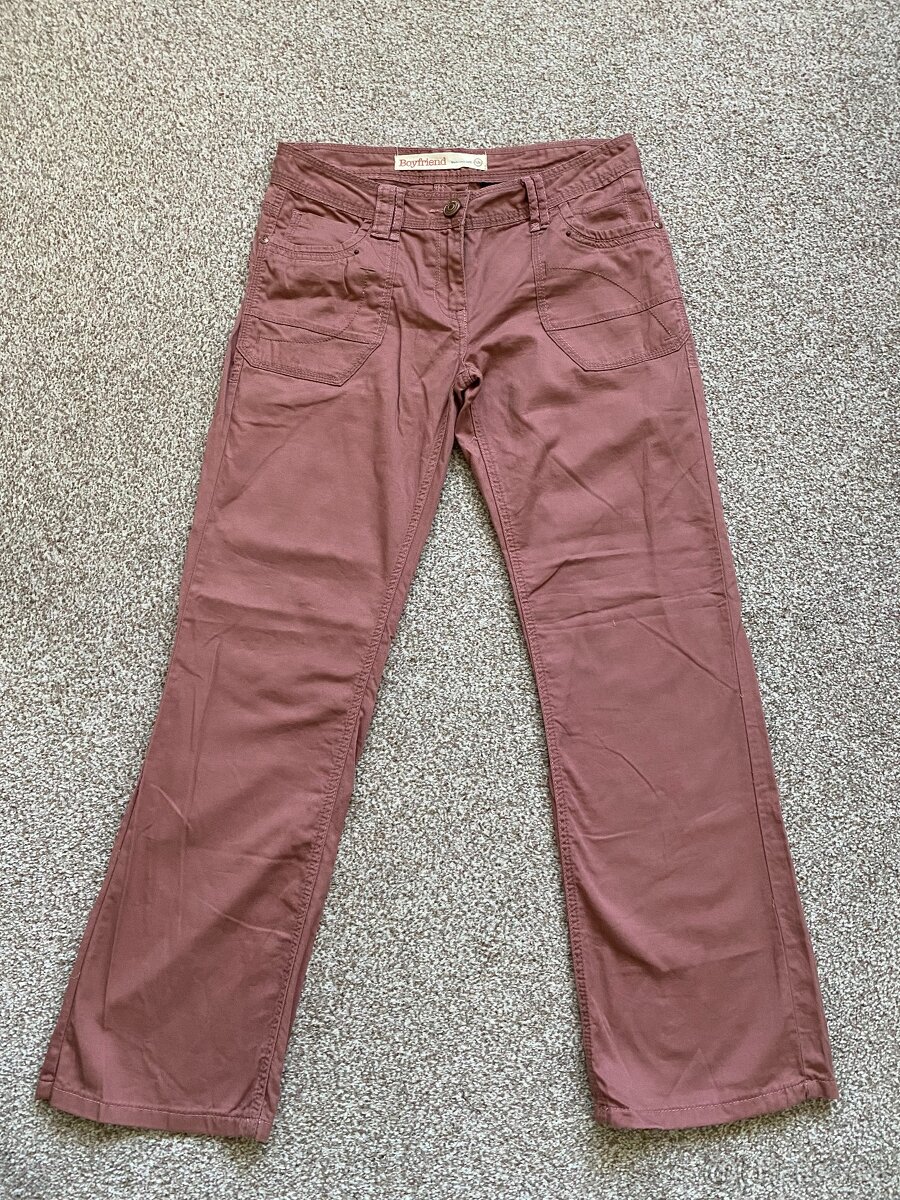 Kvalitní dámské širší rifle Next Denim do zvonu - L