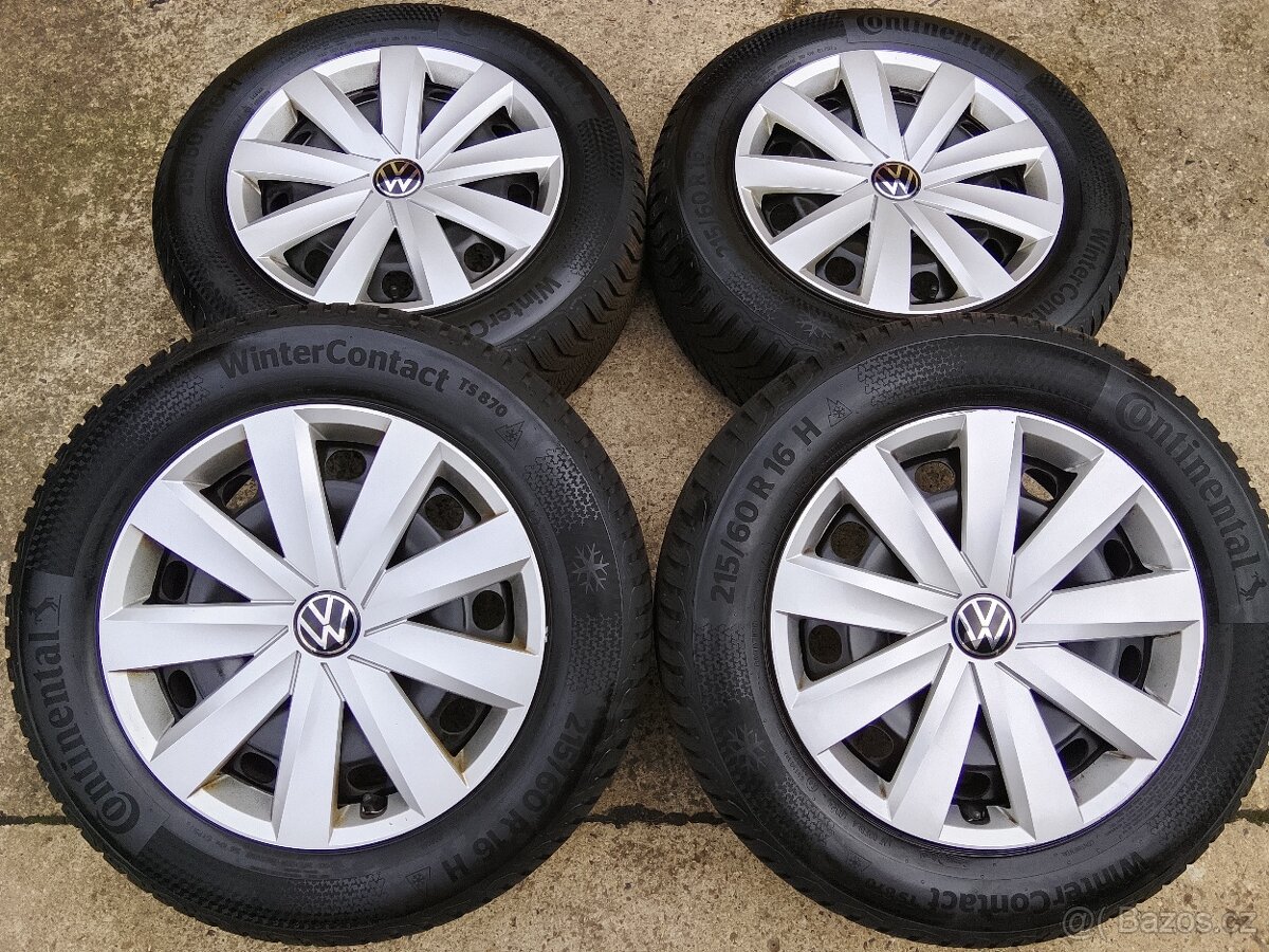 Originální kola VW Passat B8, Škoda Superb III R16 5x112