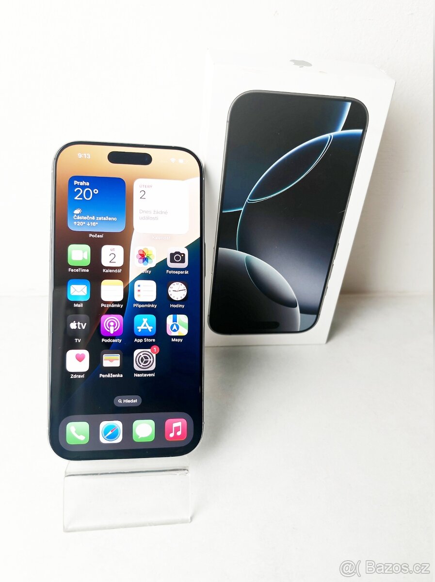 Apple iPhone 16 Pro 512GB 94% záruka 09/25