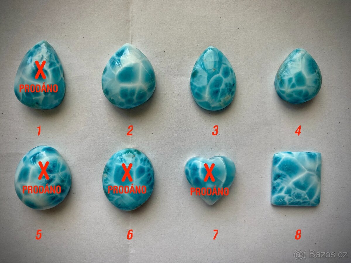 AAA Larimar v té nejlepší kvalitě.