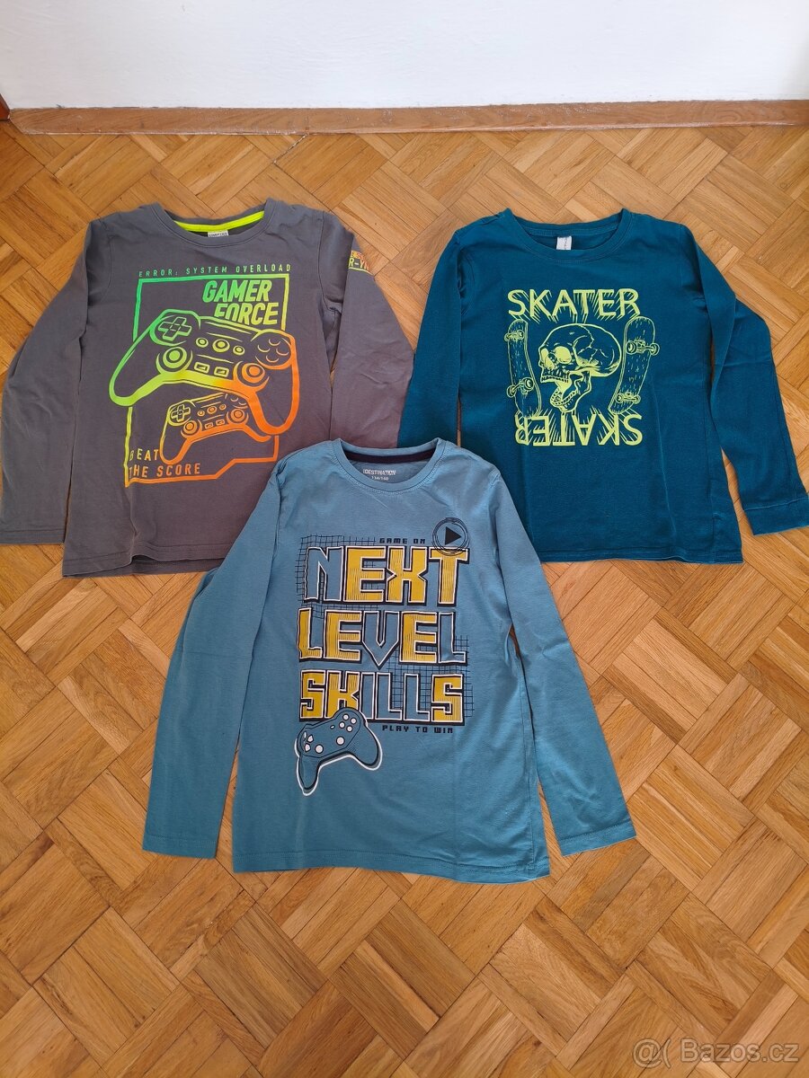 Chlapecké oblečení vel. 134 - 140