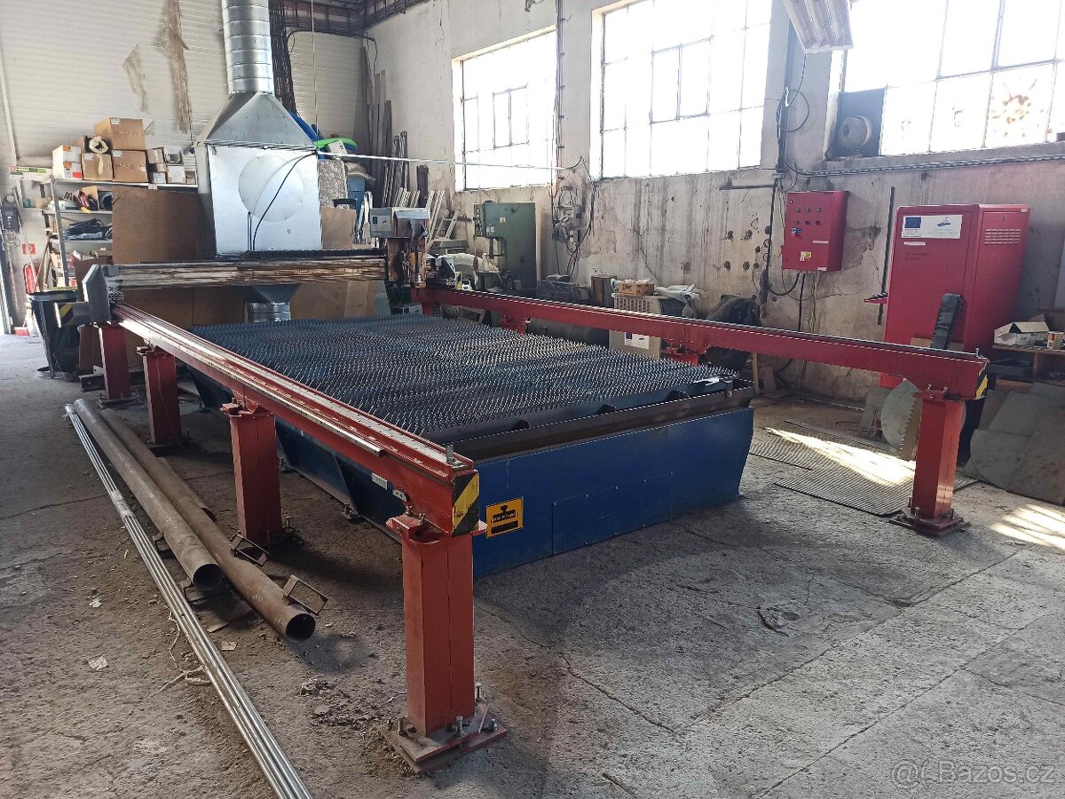 CNC plazmový řezací stroj DIAMS Bratislava DP4020