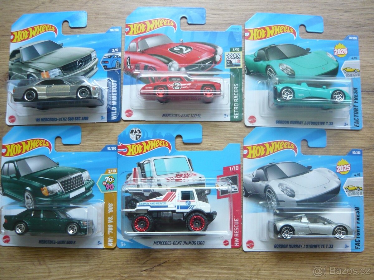 AUTÍČKA HOT WHEELS