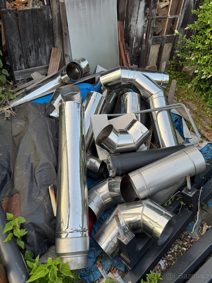 Nerezová certifikovaná vložka do komína – Ø 200 mm