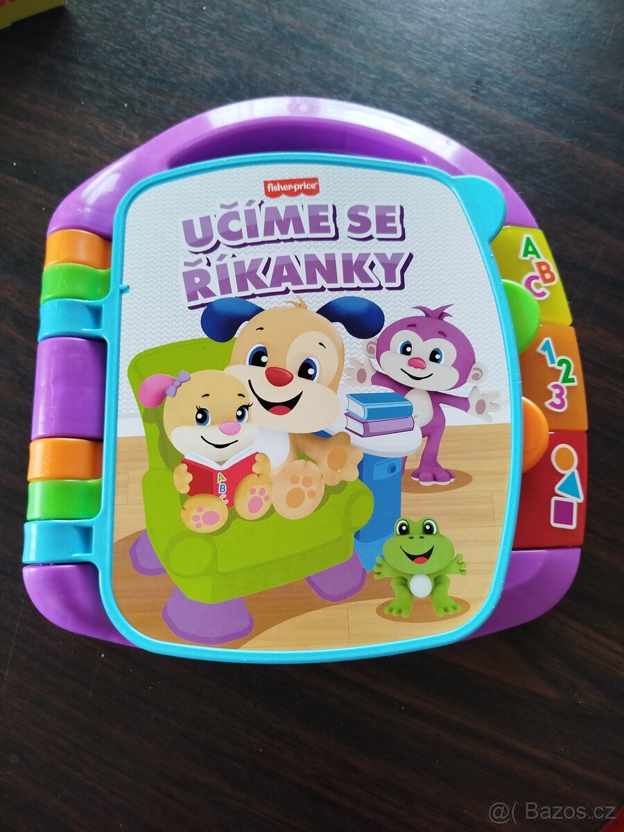 Interaktivní knížka Fisher-Price - Učíme se říkanky
