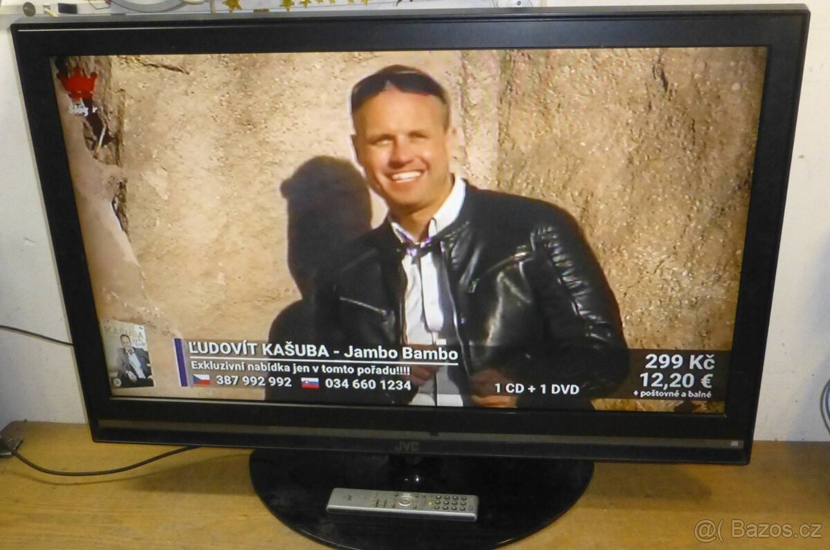 LCD televize JVC 42 palců (107cm), nemá DVBT2