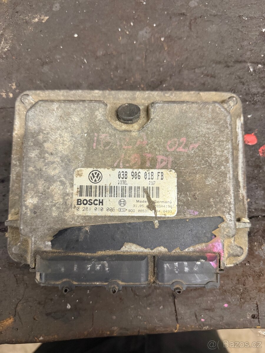 Řídící jednotka motoru VW 1.9 TDI