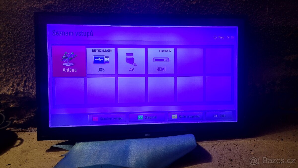 LG 43LF510V na opravu