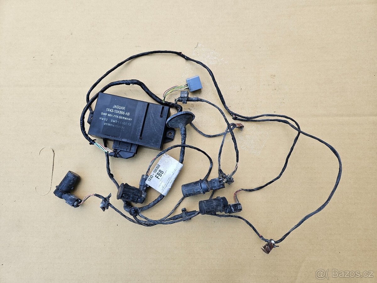 Jaguar X-Type sada PDC jednotka kabeláž čidla