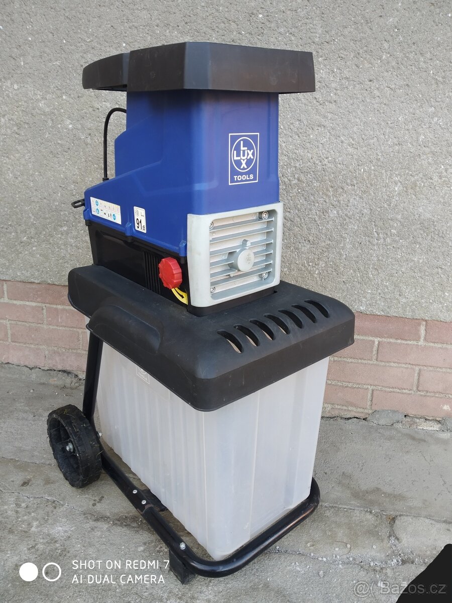 Prodám elektrický tichý Válcový drtič LUX-TOOLS E-LH-2800-28