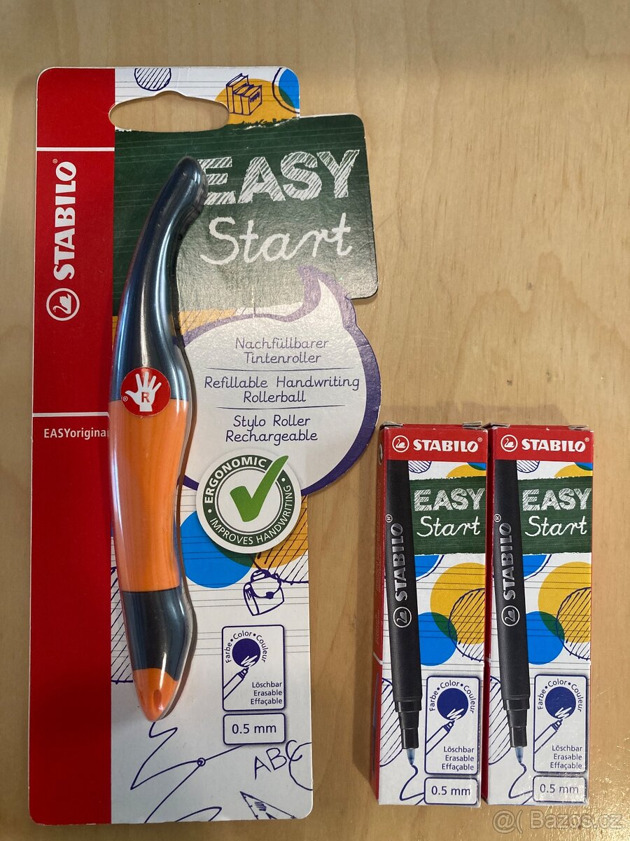Stabilo easy start + náplně