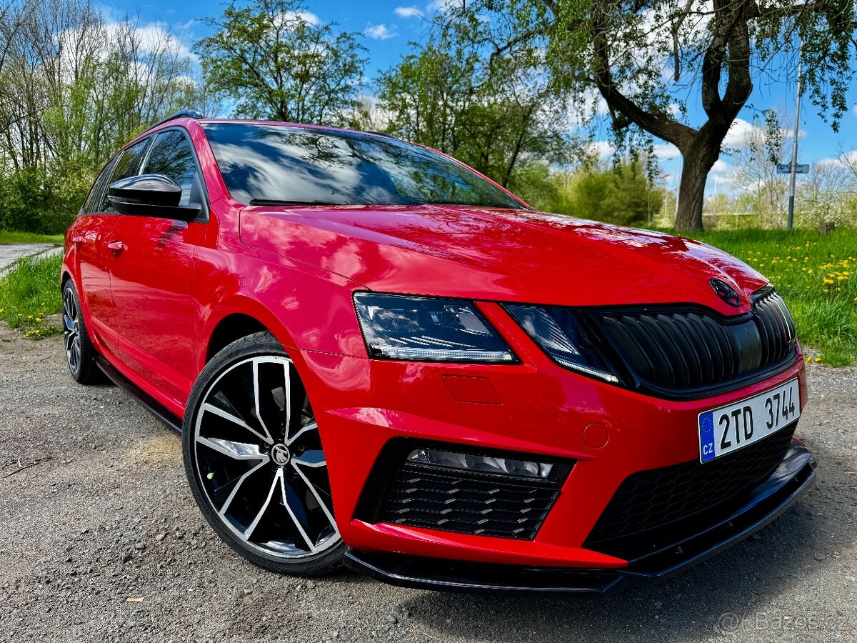Škoda Octávia RS 2.0 TSI 169 KW - webasto, top stav