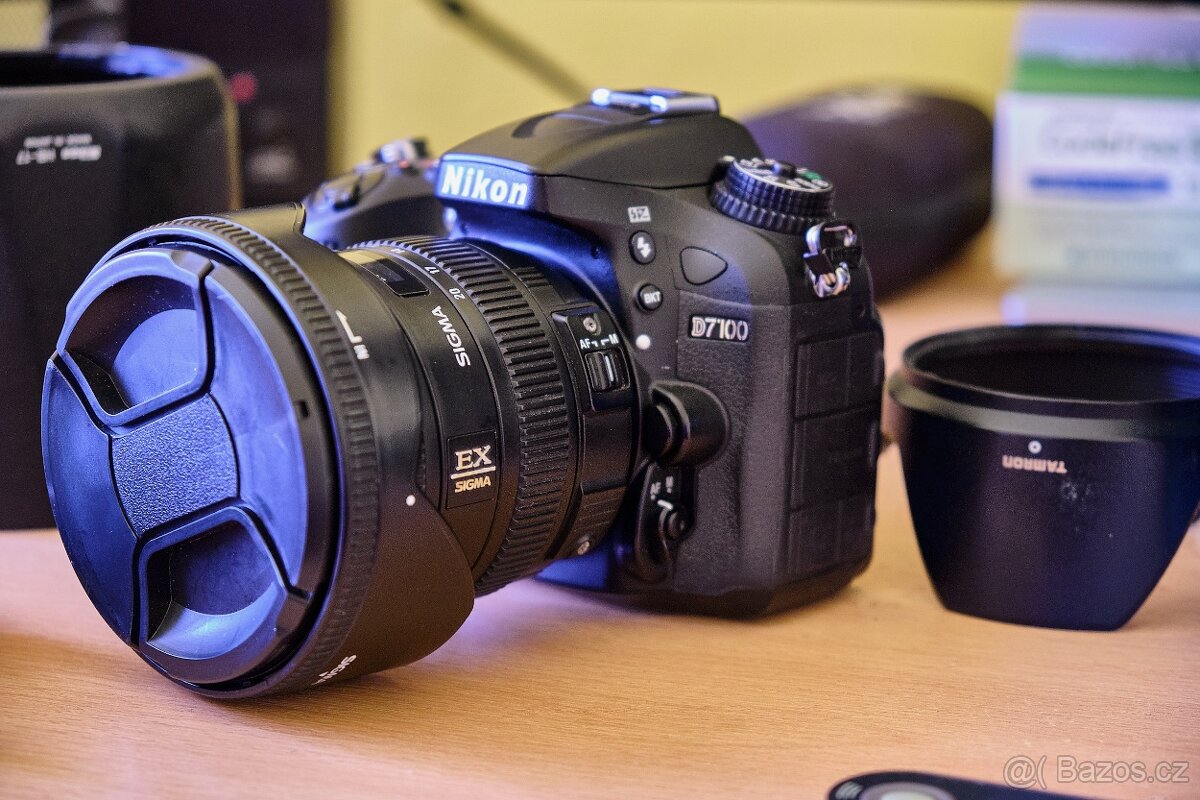 Nikon D71000 + objektivy