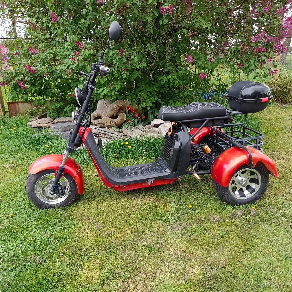 Elektrická tříkolka Leramotors Scooters 1000W