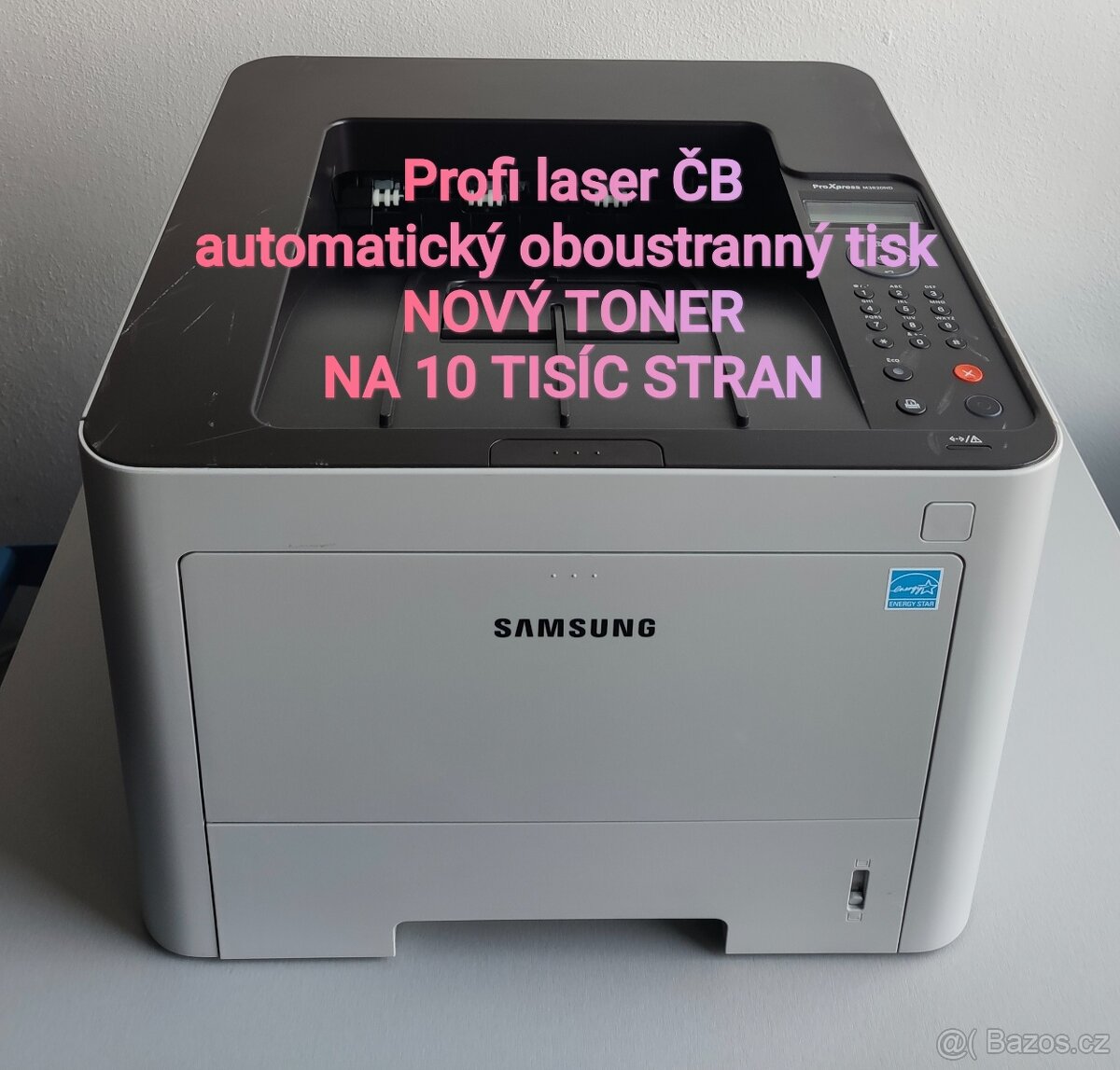 ㊆ Laser Samsung 3820nd + toner 10tisic stran nový