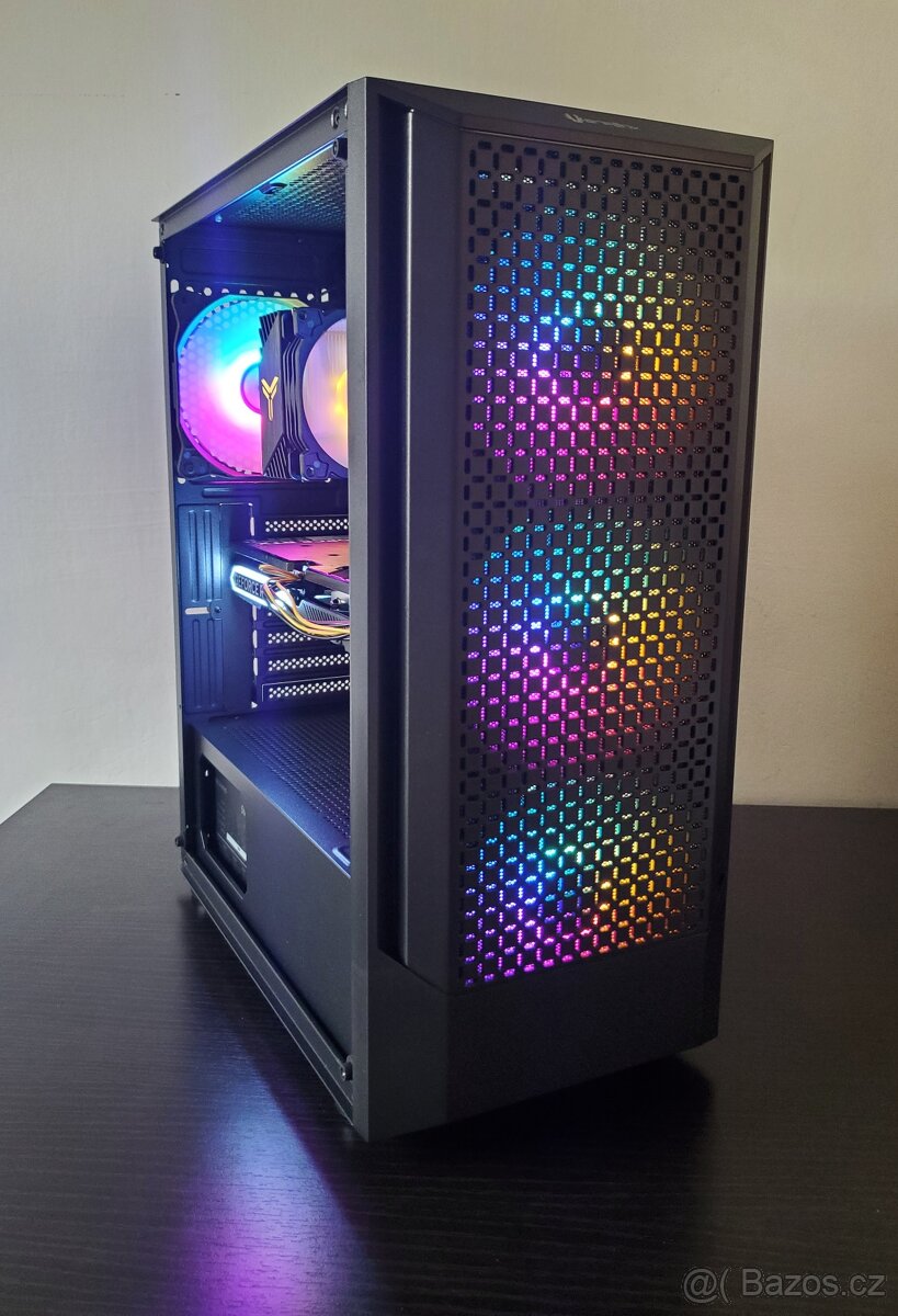 Herní počítač (RYZEN|RTX 4060|32GB RAM|SSD|WIFI+BT)