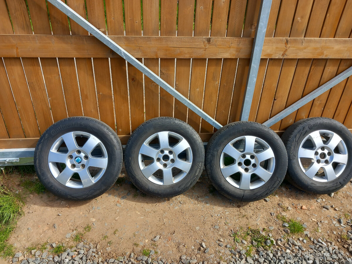 Alu Kola Octavia2 5x112 Letní 195/65/15