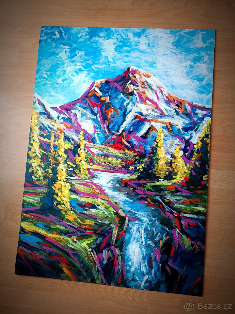 Akrylový obraz 100x70 10