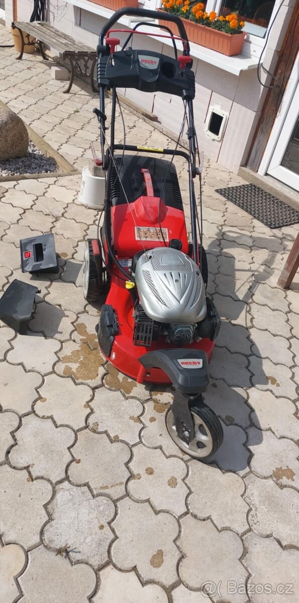 Sekačka HECHT s Elektrický startérem a pojezdem,nová baterie