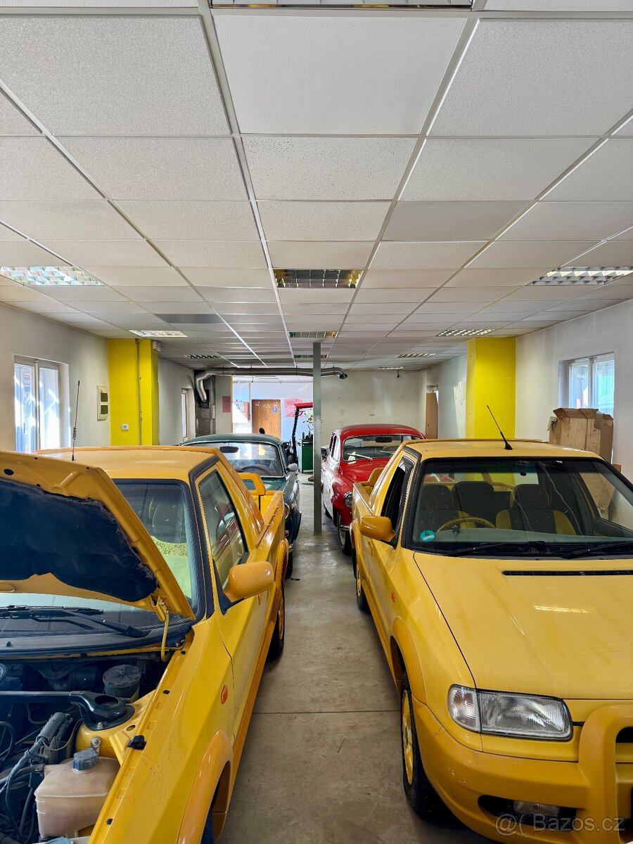 Pronájem vytápěné garáže 120m2