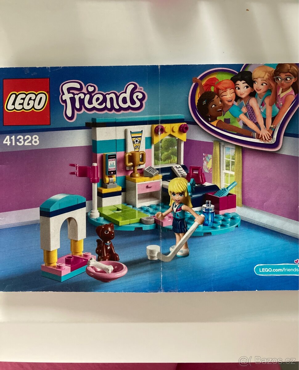 Lego Friends 41328 pokojíček ložnice Stephanie