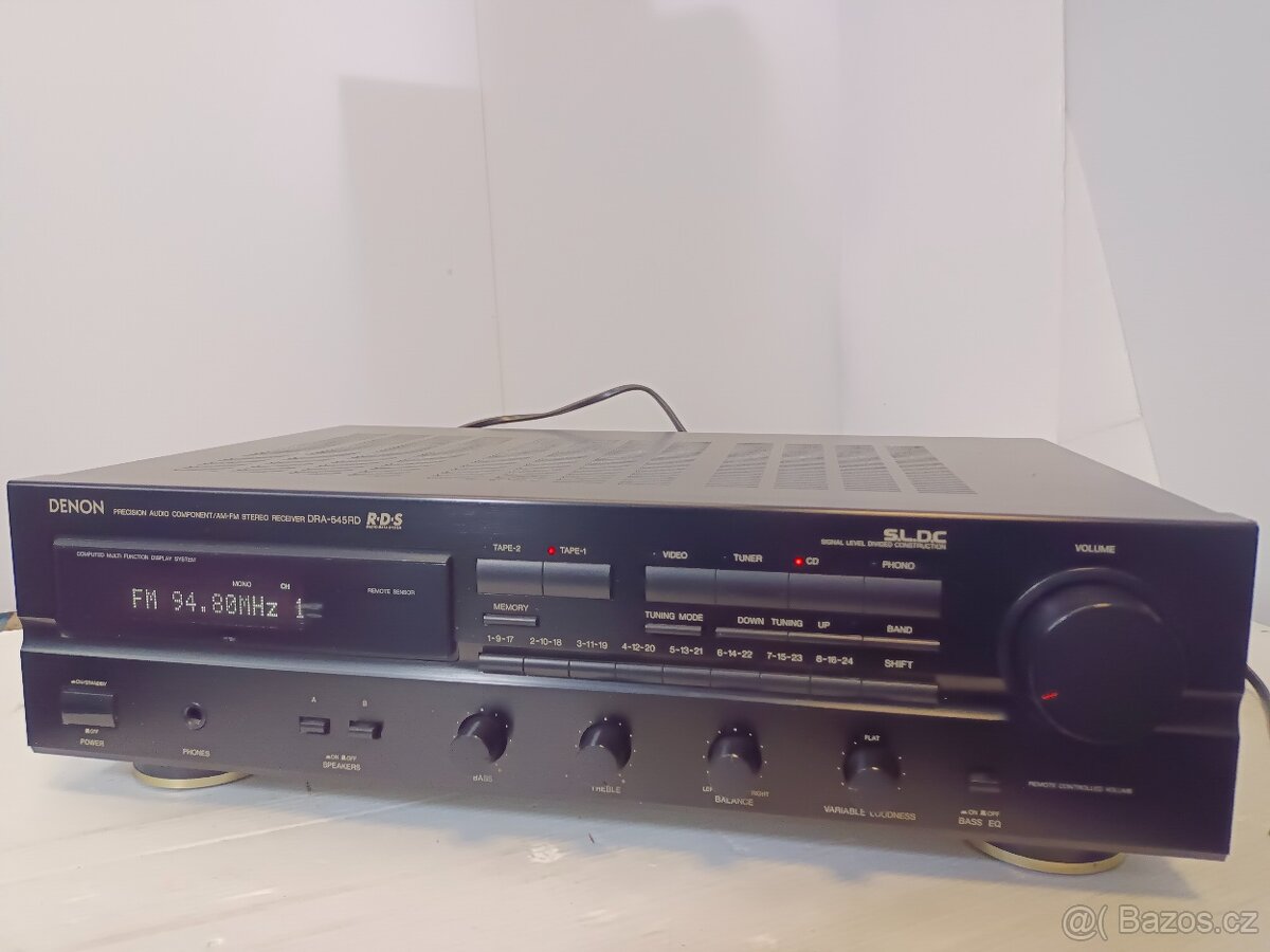 DENON DRA-545 RD zesilovač s rádiem