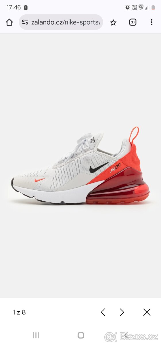 Nové tenisky Nike Air Max 270 vel.45