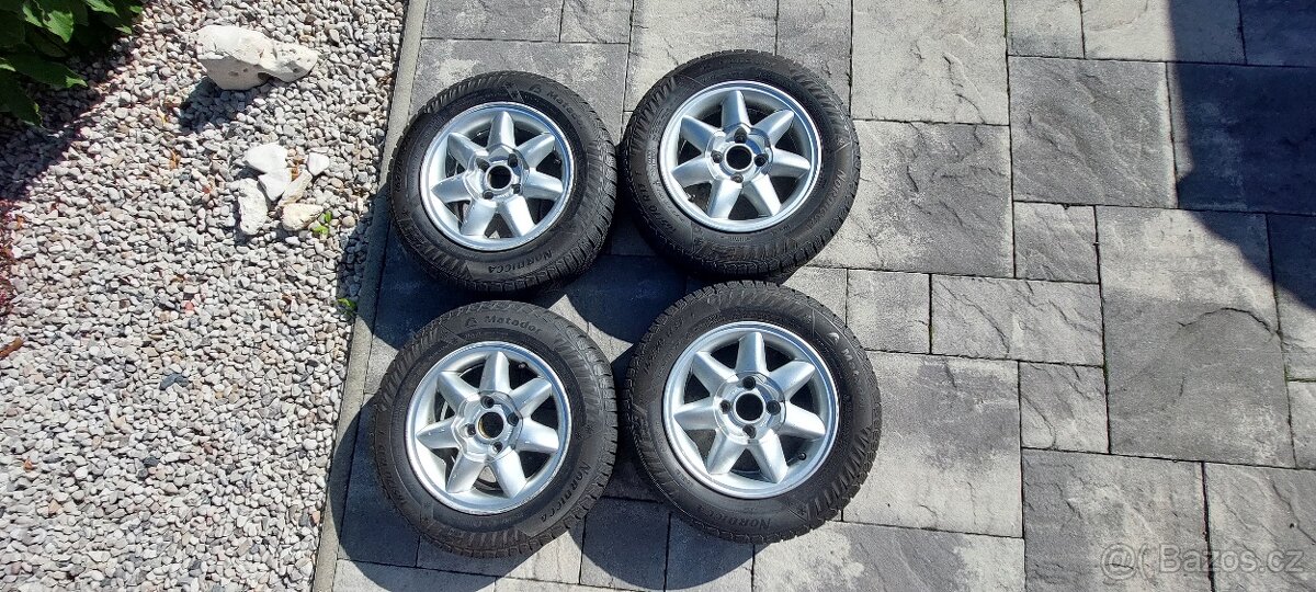 Alu kola Škoda Felicia 165/70 R 13 zimní
