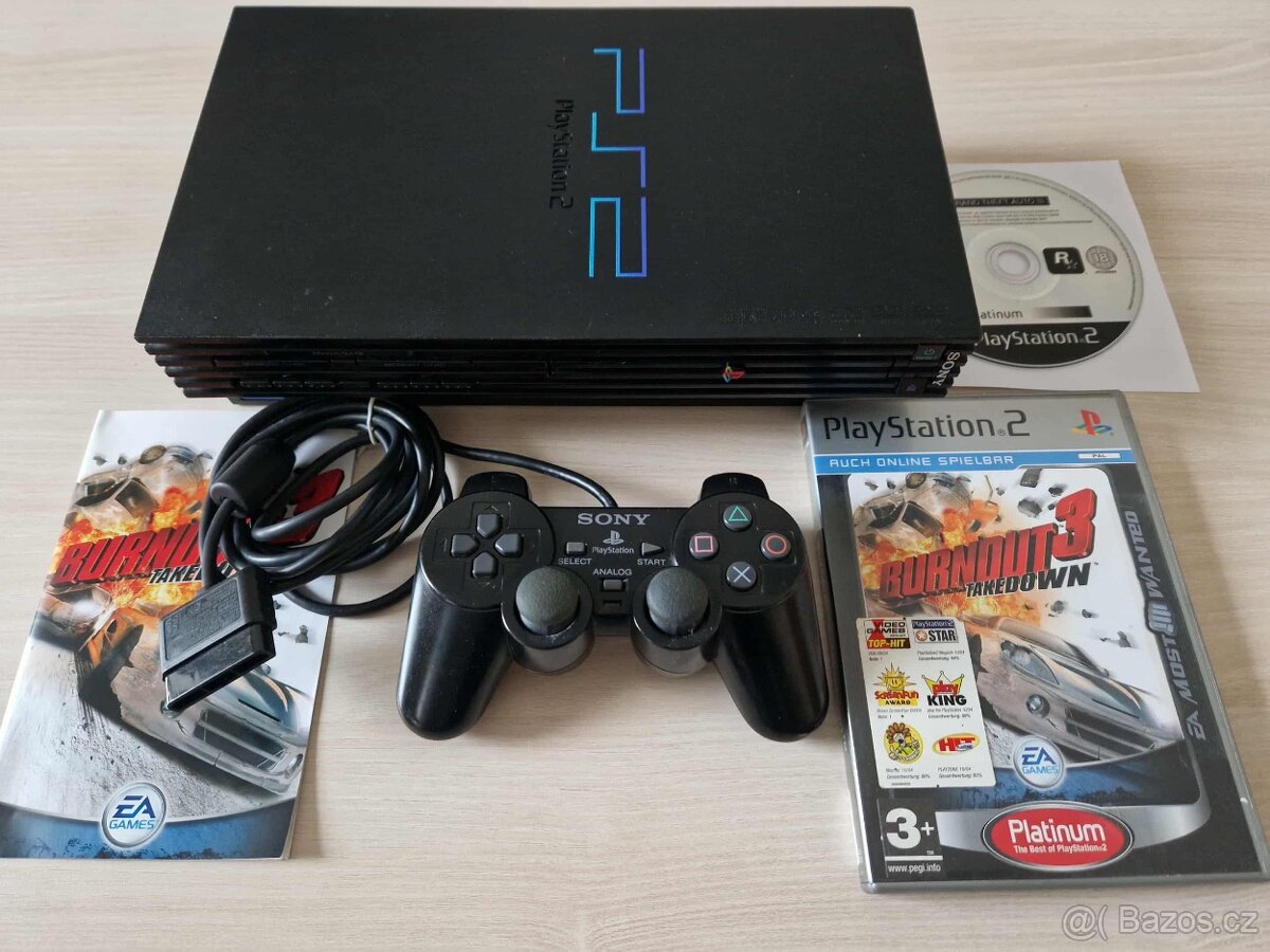 Playstation 2 fat SCPH 50004 nečte disky z 90procent