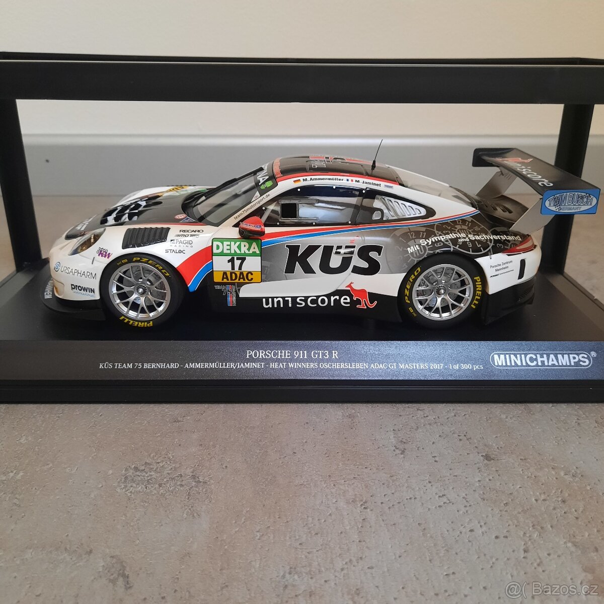 Porsche 911 GT3 R MINICHAMPS 1:18, 1/18