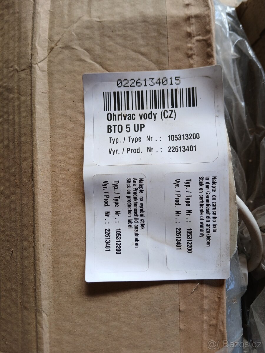 Průtokový ohřivač vody