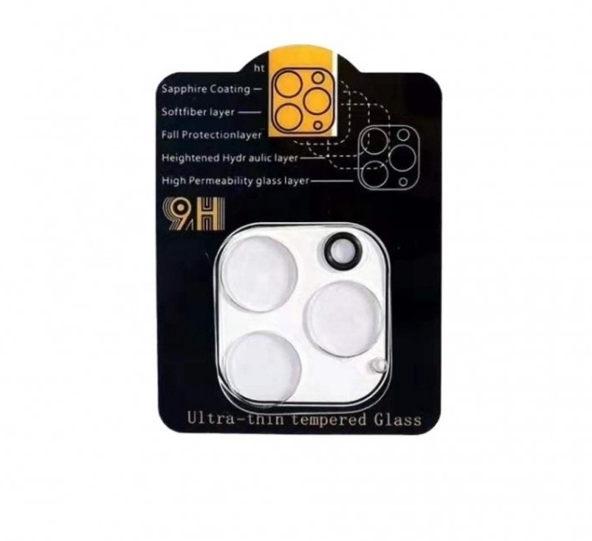 2X 3D ochranné sklo na fotoaparát iPhone 11 PRO