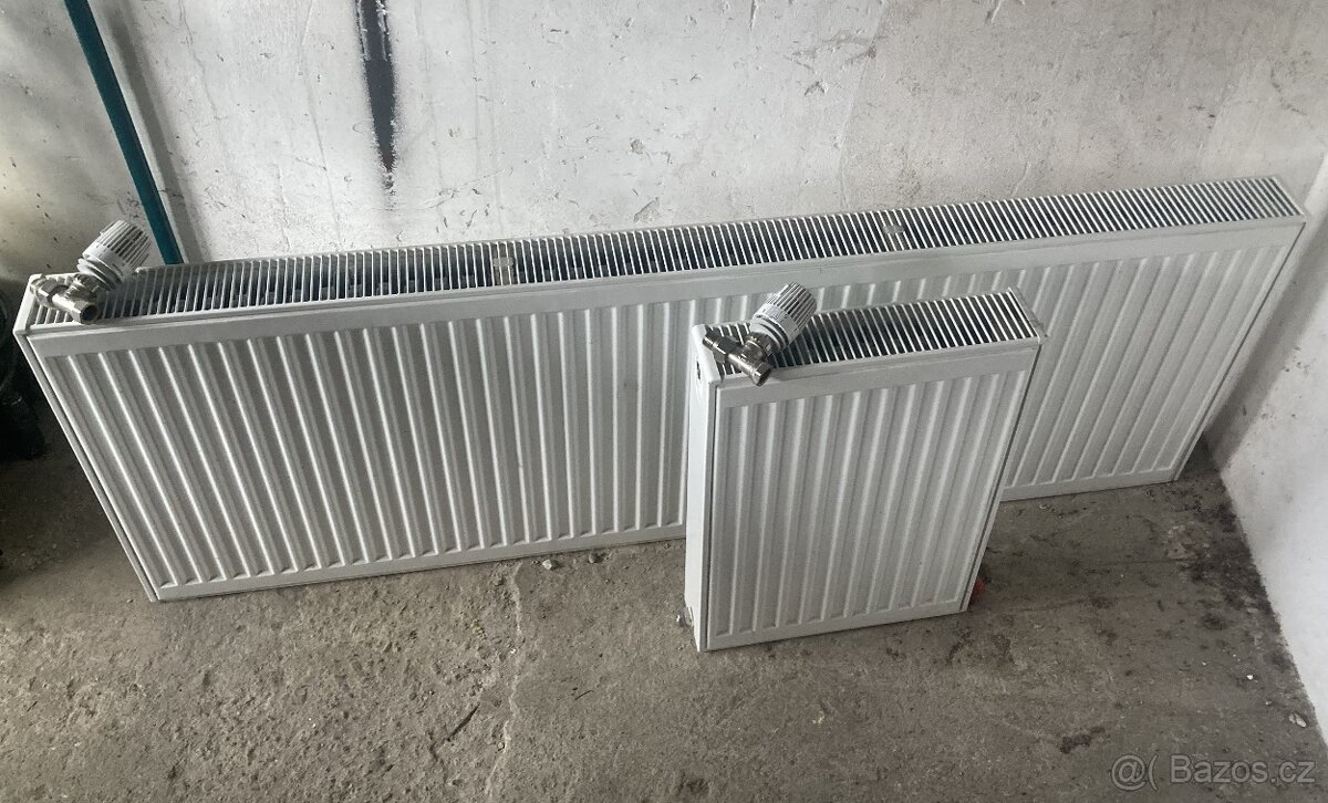 Radiátory 40cm a 160 cm