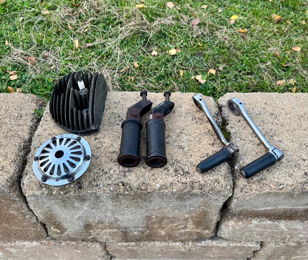 Jawa perak, pulbuben, Ogar - díly