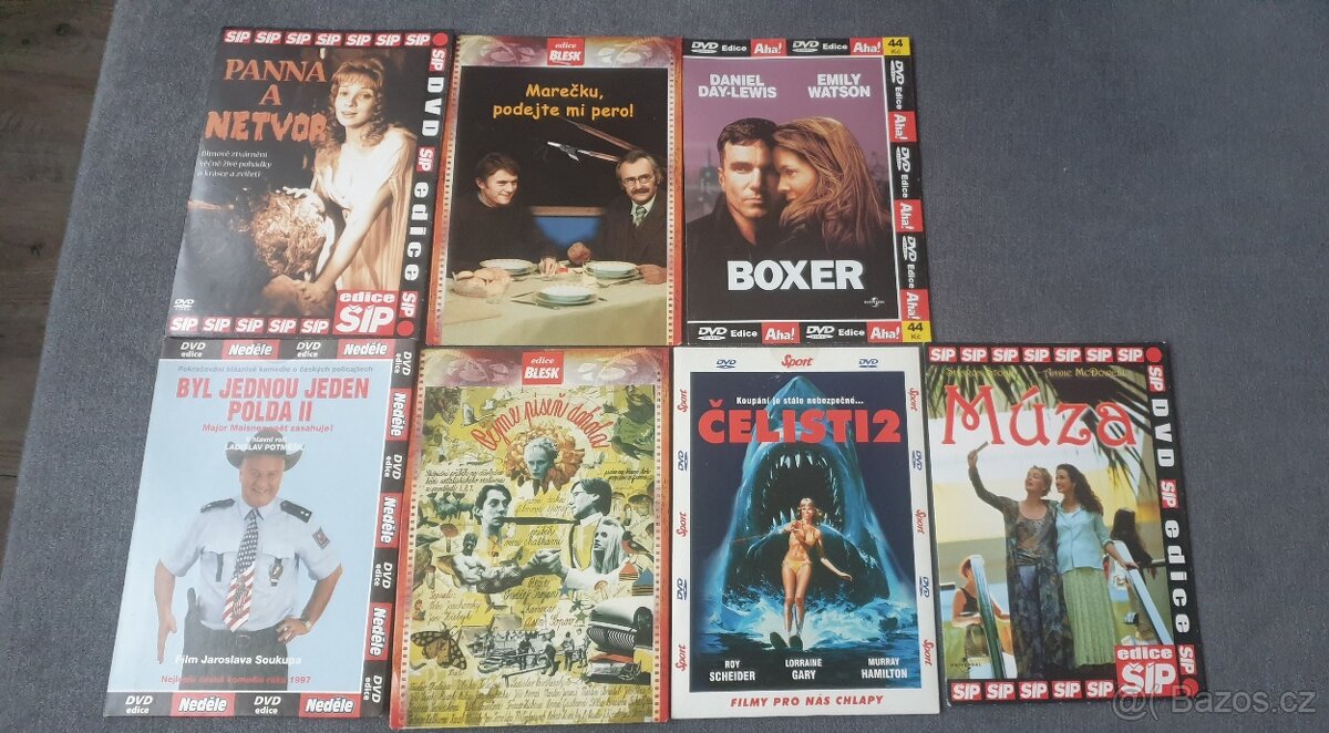 DVD filmy 7ks