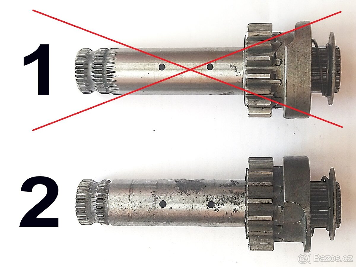 Startovací segment ČZ 125/150 C