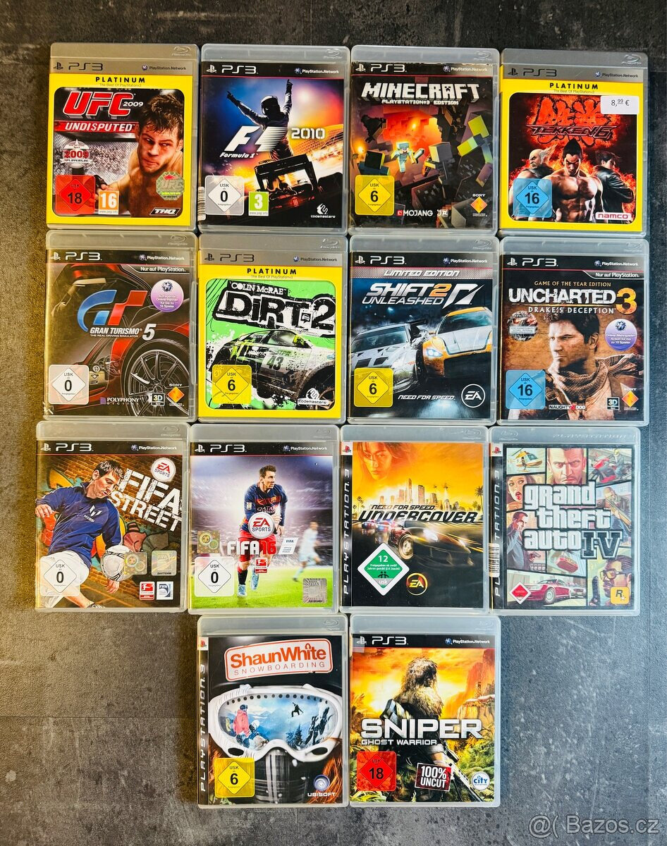 Hry pro Sony Playstation 3 PS3