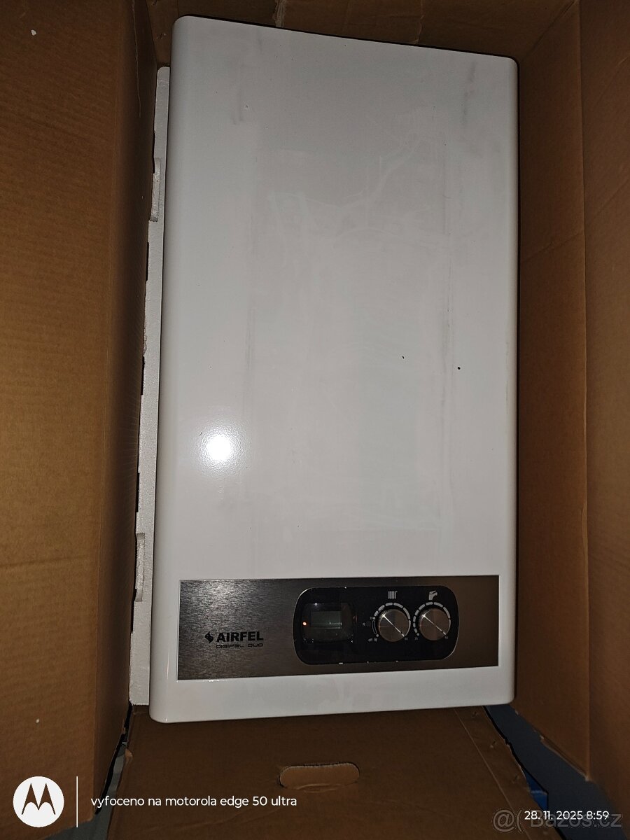 Nový plynový kombinovaný turbokotel