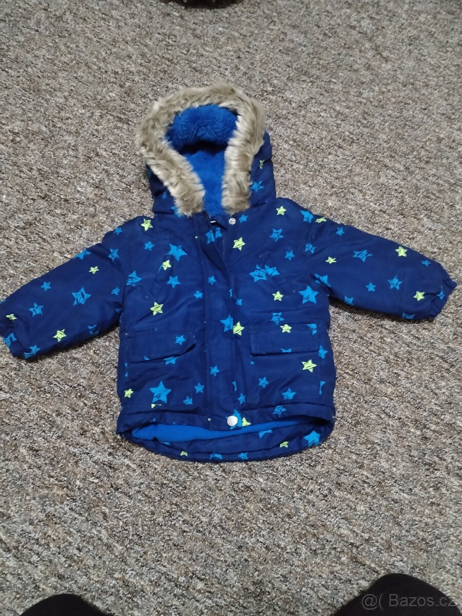 Dětská zimní bunda vel. 86