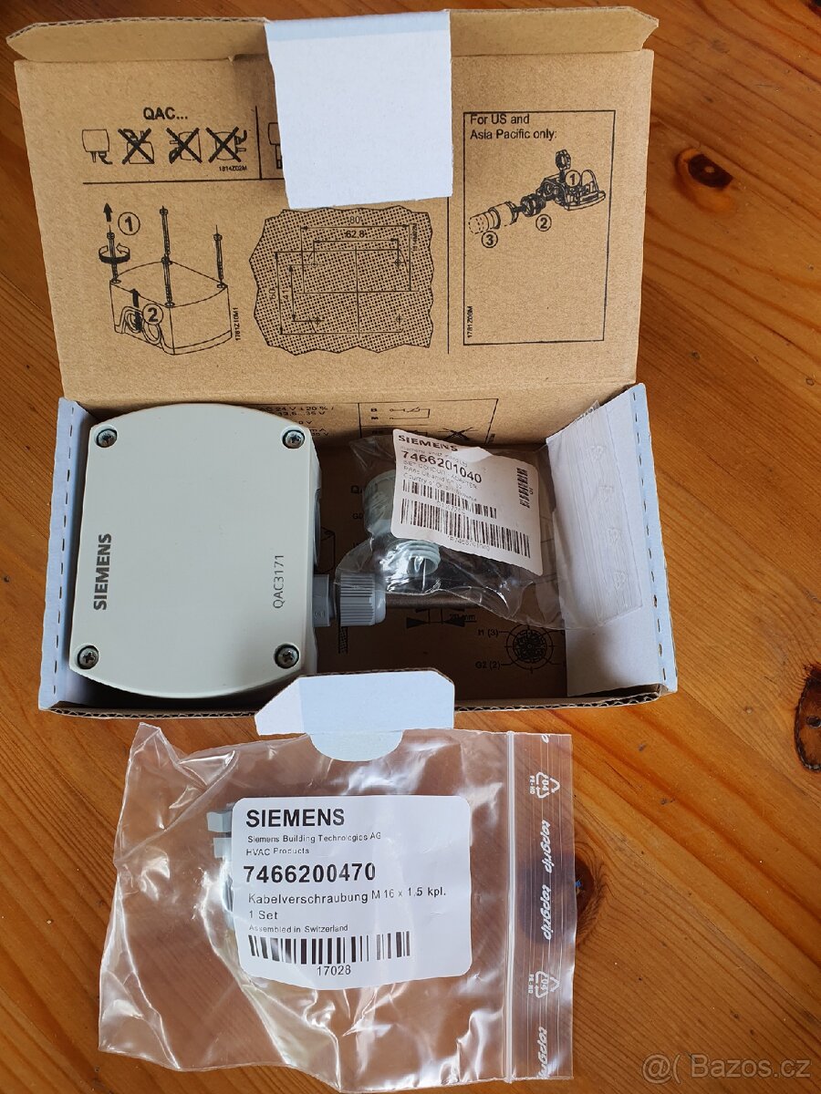 Venkovní čidlo teploty Siemens QAC 3171