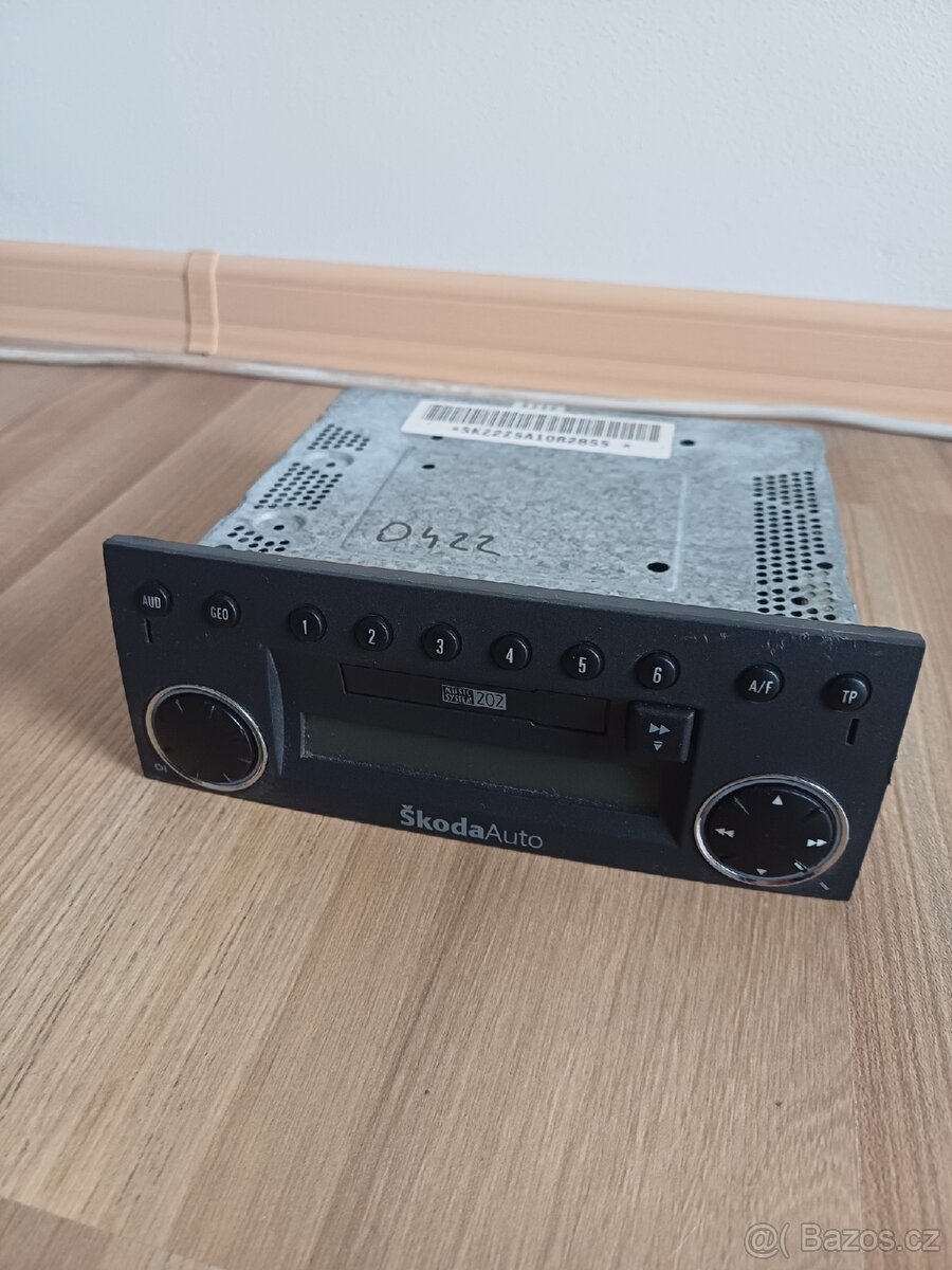 Autorádio Škoda Fabia