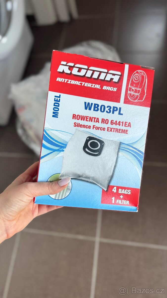 16 sáčků do vysavače