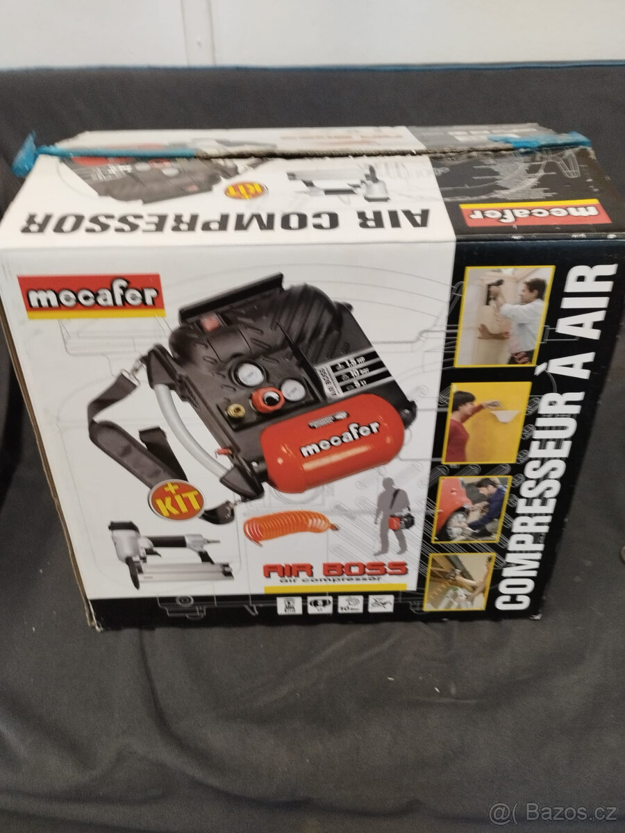 Přenosný vzduchový kompresor Mecafer