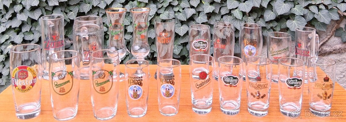 pivní sklenice 25 ks