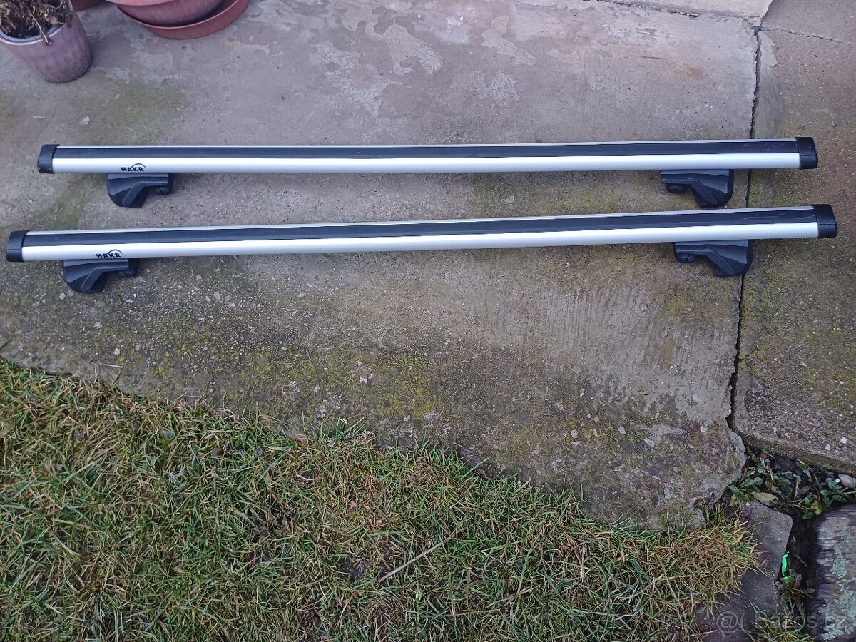 Střešní nosič/příčníky + 3x nosič jízdních kol