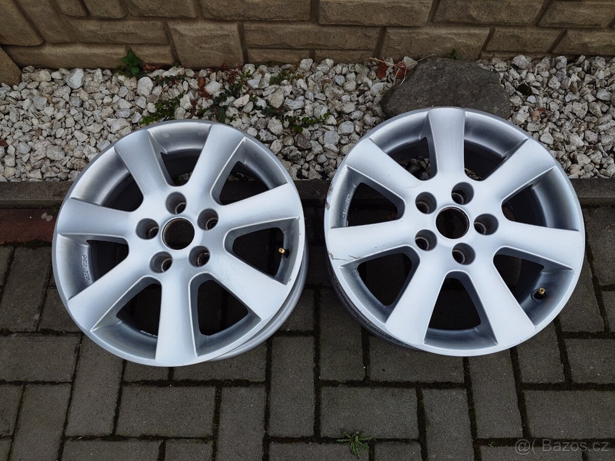 2x ALU disk Borbet R16 5x112